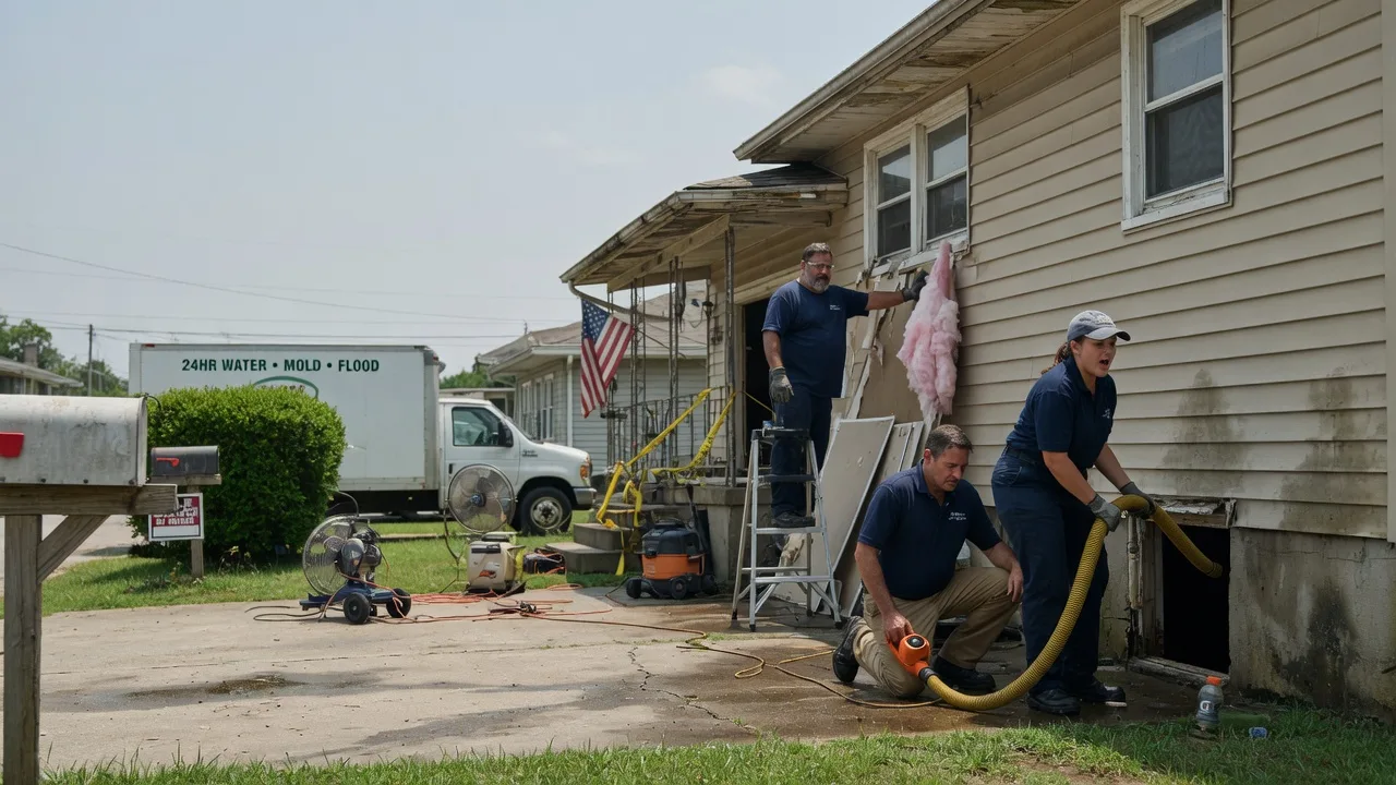 Water Damage Repair in S Coffeyville, OK near me